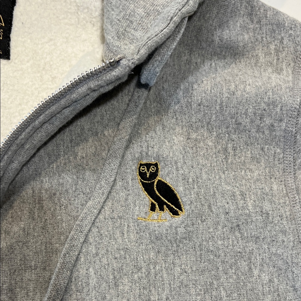 October’s Very Own Gray Zip-Up Hoodie - Picture 2 of 4